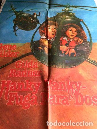 Kino: poster hanky panky fuga para dos afiche gene wilder