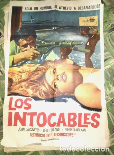 Kino: poster pelicula los intocables ano 1969 unico