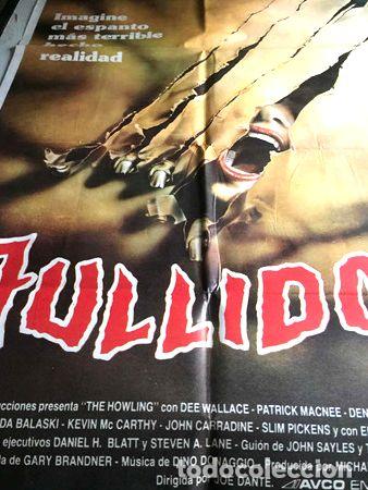 Kino: poster aullidos patrick mac nee jhon carradine original 1981