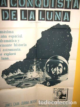 Kino: poster pelicula la conquista de la luna j caan ano 1967