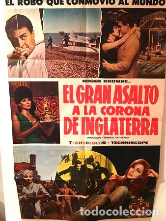 Kino: afiche de cine el gran asalto a la corona de inglaterra