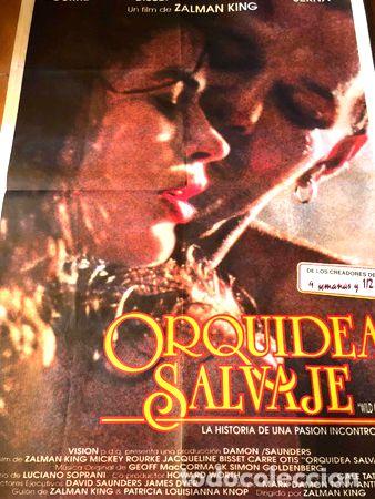 Kino: poster orquidea salvaje mickey rourke otro original