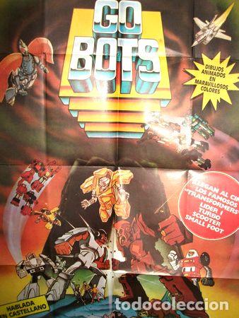 Kino: poster pelicula el desafio de los go bots ano 1986 original