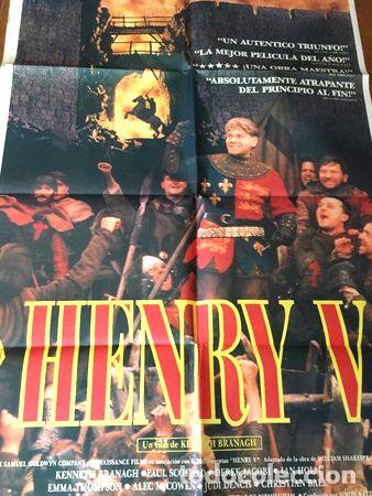 Cinema: poster henry v emma thompson ian holm judi dench orig