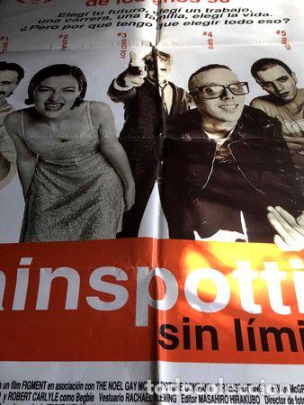 Kino: poster trainspotting ewan mcgregor danny boyle 1996 origina