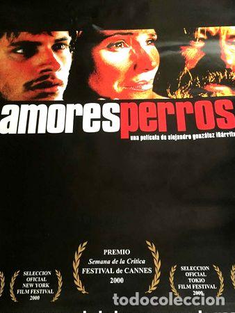 Kino: poster amores perros gael garcia bernal gonzalez inarritu