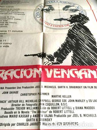 Kino: poster operacion venganza christopher plummer 1981 original