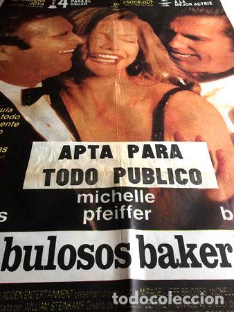 Kino: poster los fabulosos baker boys michelle pfeiffer