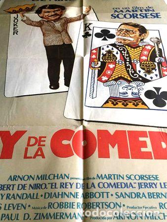 Kino: el rey de la comedia jerry lewis m scorcese 1982 poster
