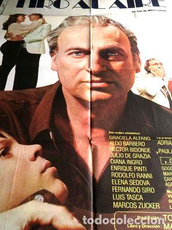 Kino: poster tiro al aire con hector alterio original