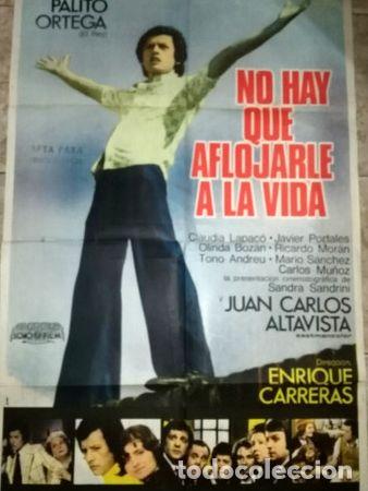 Kino: poster no hay que aflojarle a la vida palito ano 1975