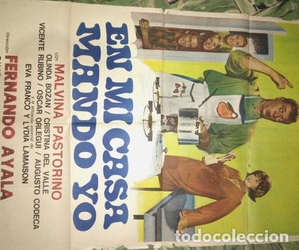 Kino: poster pelicula en mi casa mando yo ano 1968 sandrini