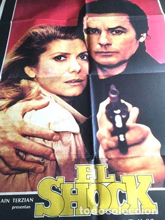Kino: poster el shock alain delon deneuve original 1983