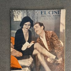 Cinéma: EL CINE. SEMANARIO CINEMATOGRÁFICO ERNESTO VILCHES Y MARÍA ALBA. BARCELONA 28/01/1932…. Lote 332234453