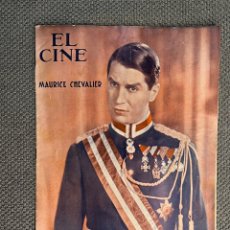 Cine: EL CINE. SEMANARIO CINEMATOGRÁFICO MAURICE CHEVALIER. BARCELONA 11/02/1932…