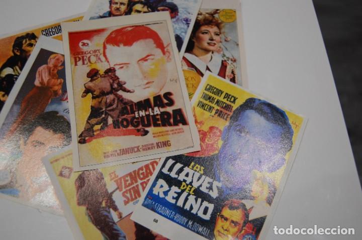 Cin&eacute;ma: GREGORY PECK 7 RECORTES DE CARTELES DE PELICULAS