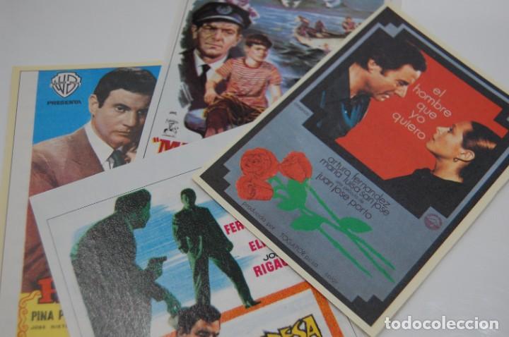 Kino: ARTURO FERNANDEZ 4 RECORTES DE CARTELES DE PELICULAS