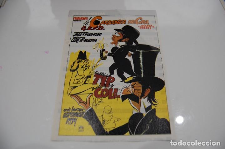 Cine: TIP Y COLL RECORTE DE CARTEL DE PELICULA - Foto 1