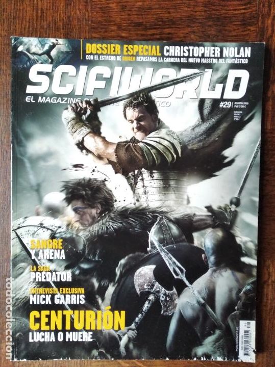 Cine: SCIFIWORLD 29 de 2010 CENTURION- PREDATOR- CHRISTOPHER NOLAN- ULTRAMAN- MICK GARRIS- CRIPTA- TERROR - Foto 1