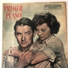 Cine: REVISTA PRIMER PLANO 1952 SUSAN HAYWARD GREGORY PECK LAURENCE OLIVIER AMPARO RIVELLES DOROTHY LAMOUR. Lote 339035033