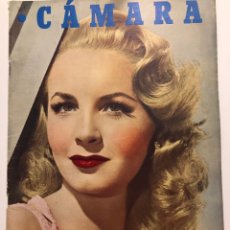 Cine: REVISTA CÁMARA 1947 JANET BLAIR.SARA MONTIEL.LIONEL BARRYMORE.ELEANOR PARKER.LA PANDILLA. Lote 339418573