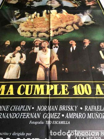 Cinema: bruce mama cumple 100 anos geraldine chaplin norman briski