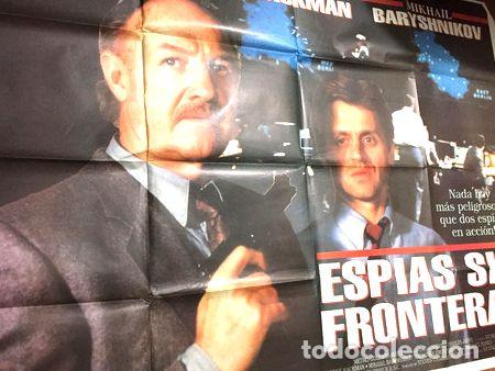Cinema: afiche espias sin fronteras gene hackman doble