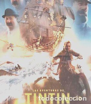 Cinema: afiche de cine de la pelicula las aventuras de tintin 1187