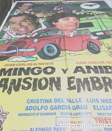 Cinema: poster mingo y anibal en la mansion embrujada orig