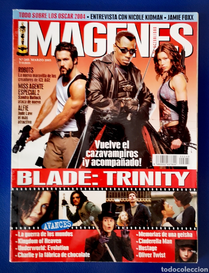 Cine: BLADE: TRINITY - N&deg; 245 - MARZO 2005 - Foto 1