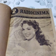 Cinema: RETAPADO CON 7 REVISTAS RADIO CINEMA AÑO 1954