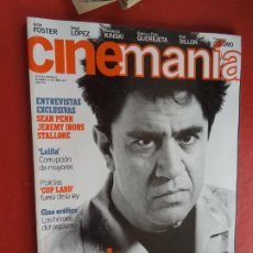 Cine: CINEMANÍA Nº 25- OCTUBRE 1997,CARNE DE PEDRO ALMODOVAR - SEAN PENN - ETC. Lote 343395303