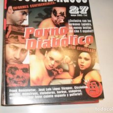Cinema: 2000 MANICACOS Nº 27.MANUEL VALENCIA,EDITOR,AÑO 2003.FANCINE DE TIRADA REDUCIDA.IMPECABLE..