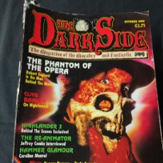 Cine: LOTE 63 REVISTAS - THE DARK SIDE - MAGAZINE OF THE MACABRE AND FANTASTIC -. Lote 346872343