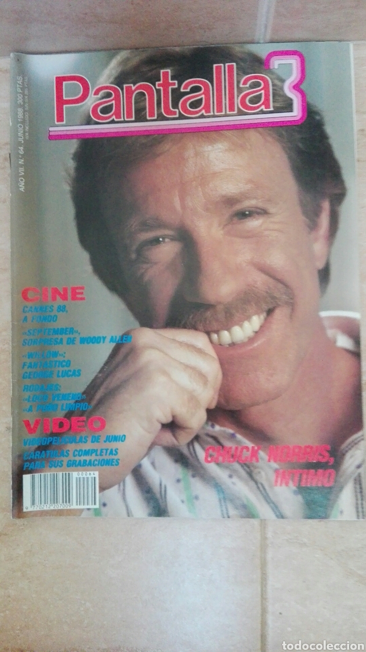 Cine: Pantalla 3 n&deg;64 Chuck Norris Cannes '88 dia a dia SEPTEMBER
