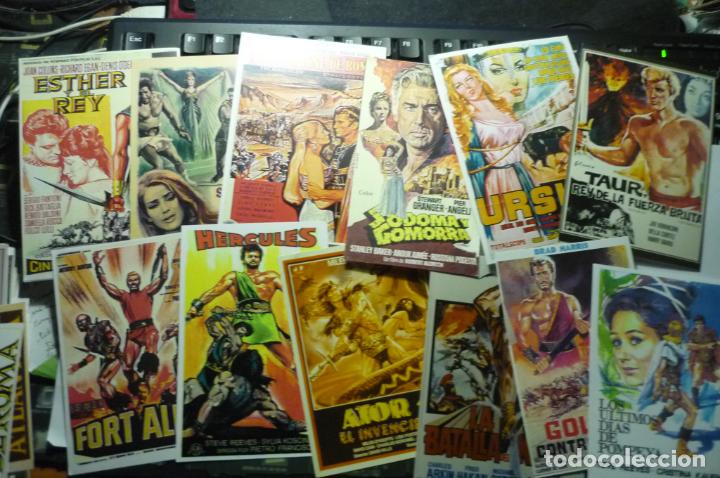 Cin&eacute;ma: lote reproducc.peliculas romanos papel y foto