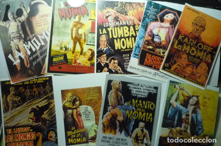 Kino: LOTE REPRODUCC.PELICULAS TERROR LA MOMIA PAPEL Y FOTO