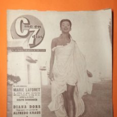 Cine: CINE EN 7 DÍAS Nº 26 (7 DE OCTUBRE DE 1961) MARIE LAFORET - BRIGITTE BARDOT - SOFÍA LOREN - MAITE DO