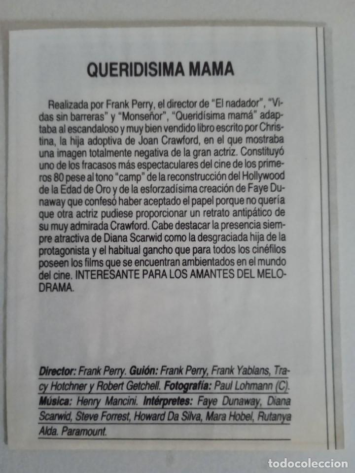 Cine: Querid&iacute;sima mam&aacute; - Foto 2
