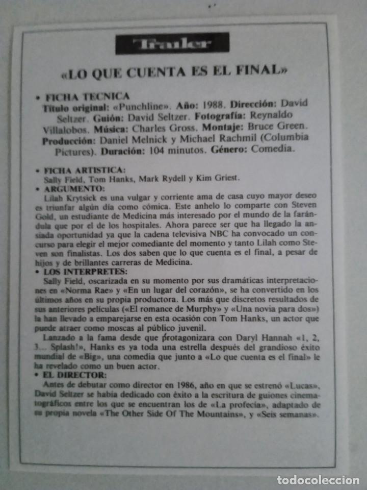 Cine: Lo que cuenta es el final - Foto 2