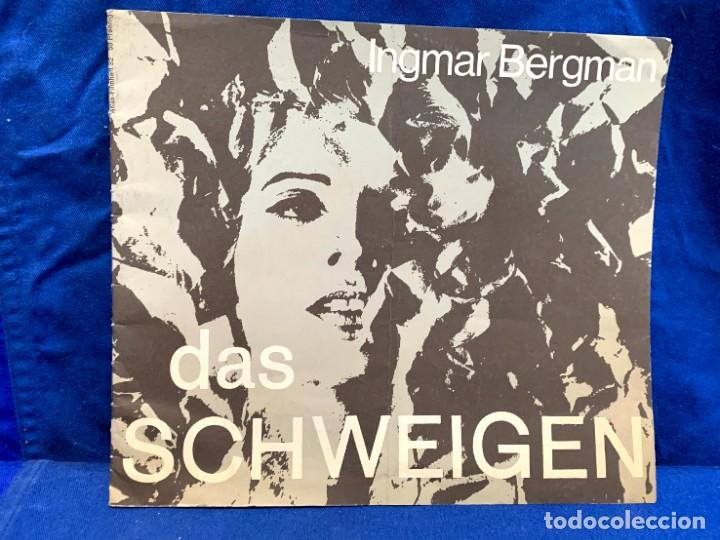 Cine: IGMAR BERGMAN DAS SCHWEIGEN 20X23CMS - Foto 1
