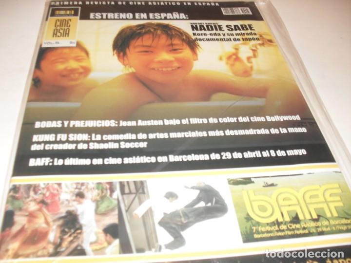 Kino: CINEASIA N&ordm;5,PRIMEROS N&ordm;,EDICIONES CINEASIA,A&Ntilde;O 2004.DE KIOSKO.CON POSTER PELICULA GO