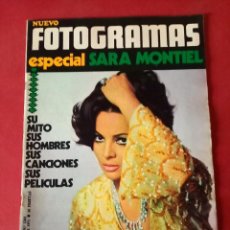 Cinéma: FOTOGRAMAS Nº 1202 - ESPECIAL SARA MONTIEL AÑO 1971 -EXCELENTE ESTADO. Lote 358341555