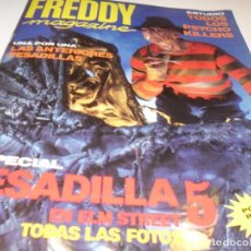 Cinema: FREDDY FANTASTIC MAGACINE Nº 0,PRIMEROS Nº,AÑO 1990.DE KIOSKO.PESADILLA EN ELM STREET 5 EN PORTADA.