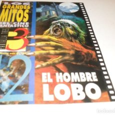Cine: LOS GRANDES MITOS DEL CINE FANTASTICO:EL HOMBRE LOBO,PANTALLA 3,AÑO 1991.NUEVO.. Lote 359968120
