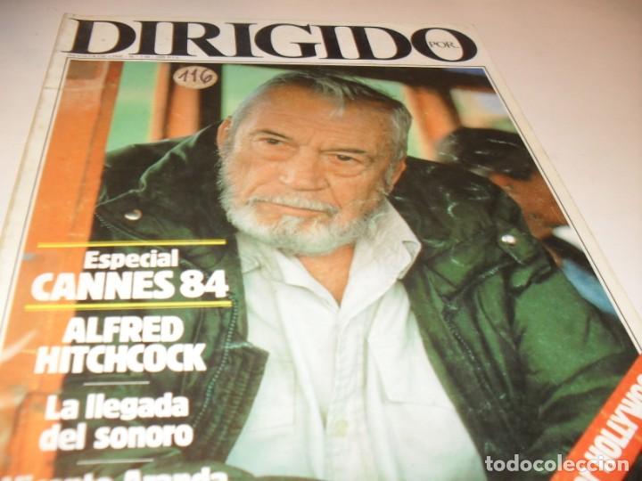 Cinema: DIRIGIDO POR Nº116.AÑO 1972.LA MEJOR REVISTA DE CINE.DE KIOSKO,ESPECIAL ALFRED HITCHCOCK.