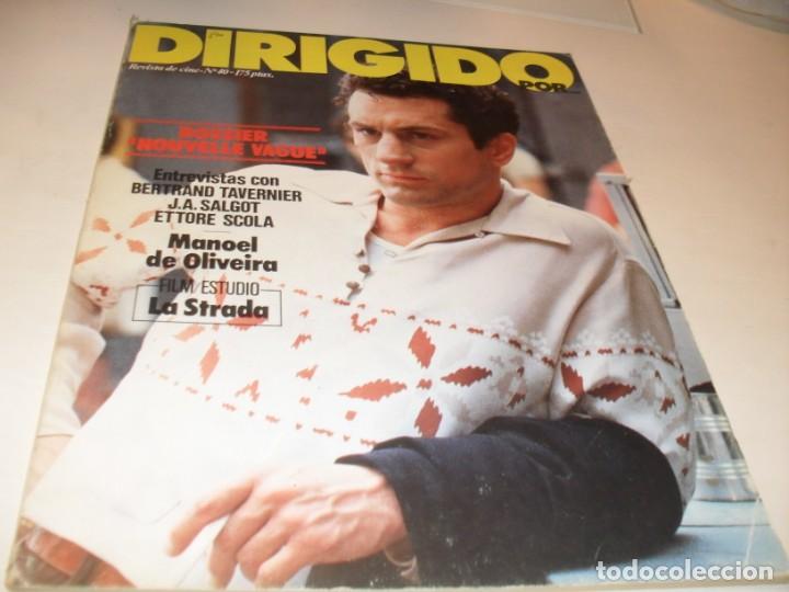 Cinema: DIRIGIDO POR Nº80.AÑO 1972.LA MEJOR REVISTA DE CINE.DE KIOSKO,ESPECIAL MANOEL DE OLIVEIRA.