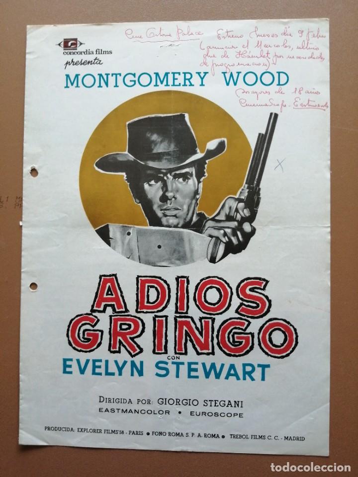 Cine: ADIOS GRINGO - Foto 1