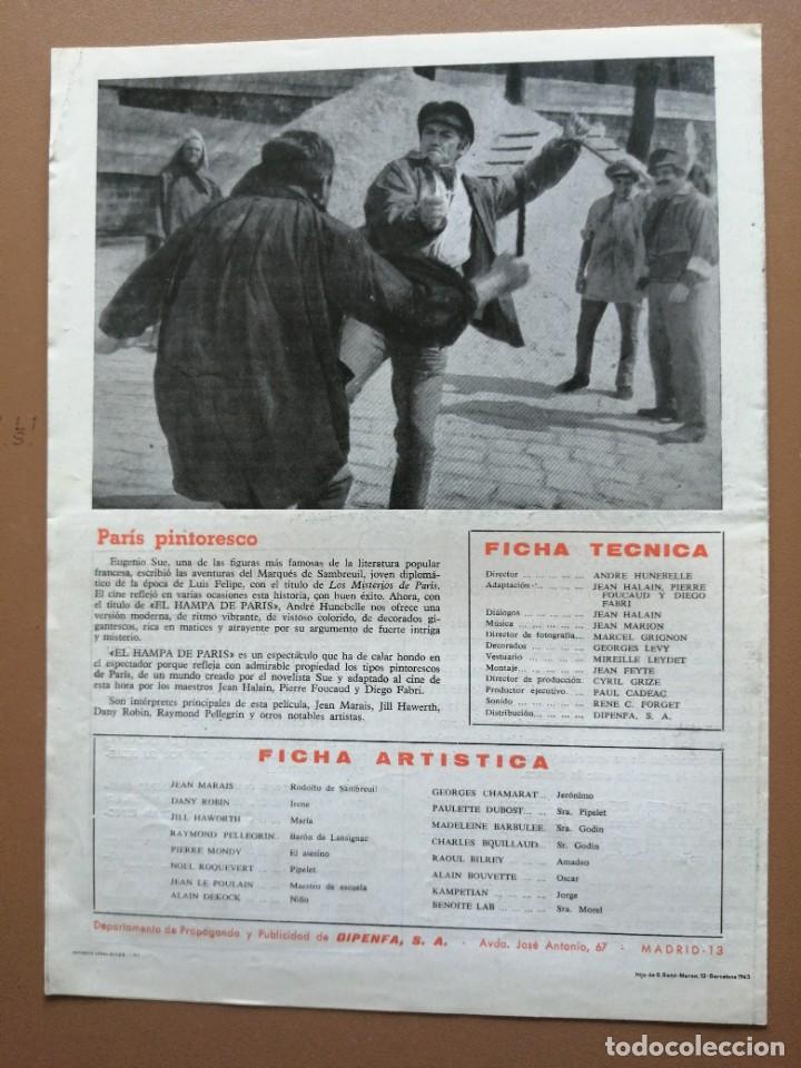 Cine: EL HAMPA DE PAR&Iacute;S - Foto 3