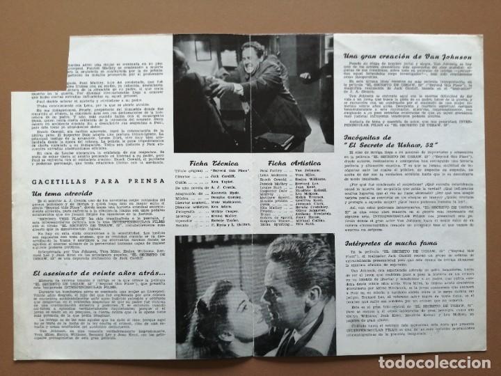 Cine: EL SECRETO DE USHAWS-52 - Foto 2